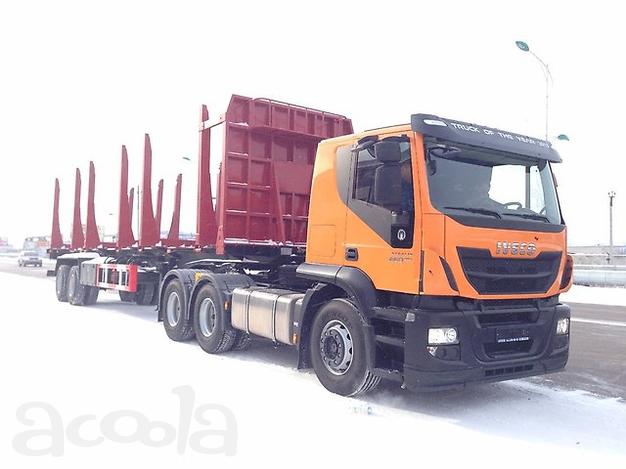 Полуприцеп сортиментовоз (лесовоз) 45 тонн. Балансир.