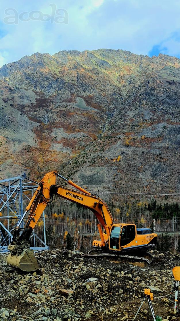 Услуги аренды гусеничных экскаваторов с машинистом
