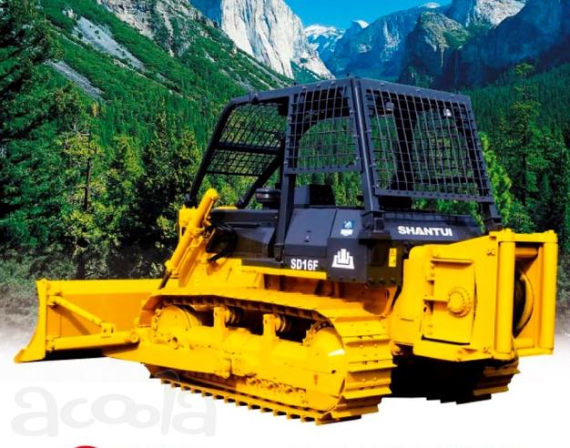 Бульдозер shantui SD16F (лесной)