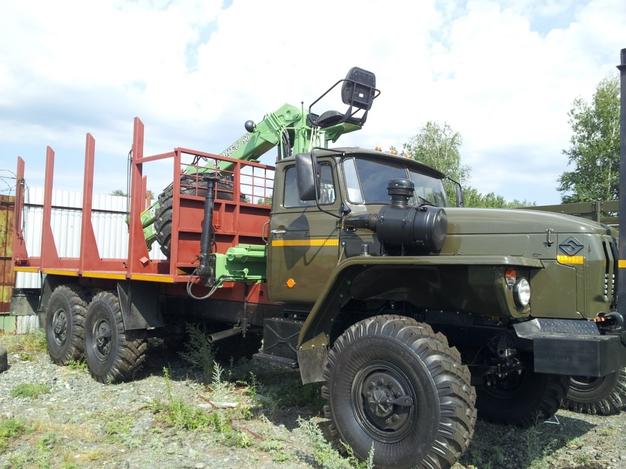 Сортиментовоз на шасси УРАЛ- 4320-1912-40 2002 г.в.